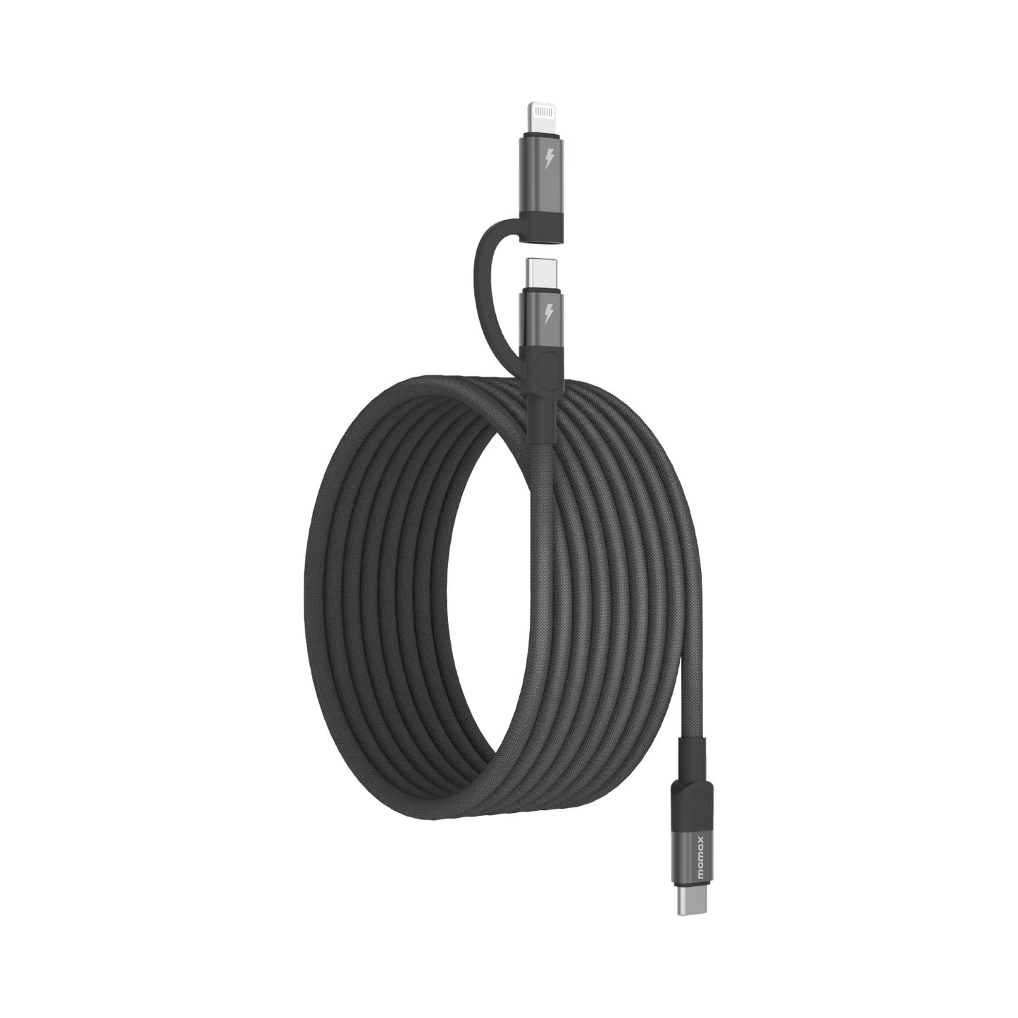 Mag.Link Duo Magnetic USB-C to USB-C & Lightning Cable 60W Up to 2m