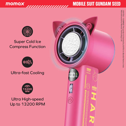 1°Go Portable Handheld High Speed Fan With Icy Cooling Plate - Limited Edition