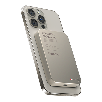 Q.Mag X1 Magnetic Wireless Power Bank 10000mAh - Gen 2