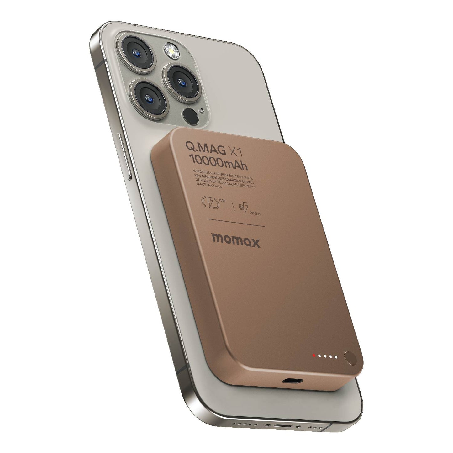 Q.Mag X1 Magnetic Wireless Power Bank 10000mAh - Gen 2