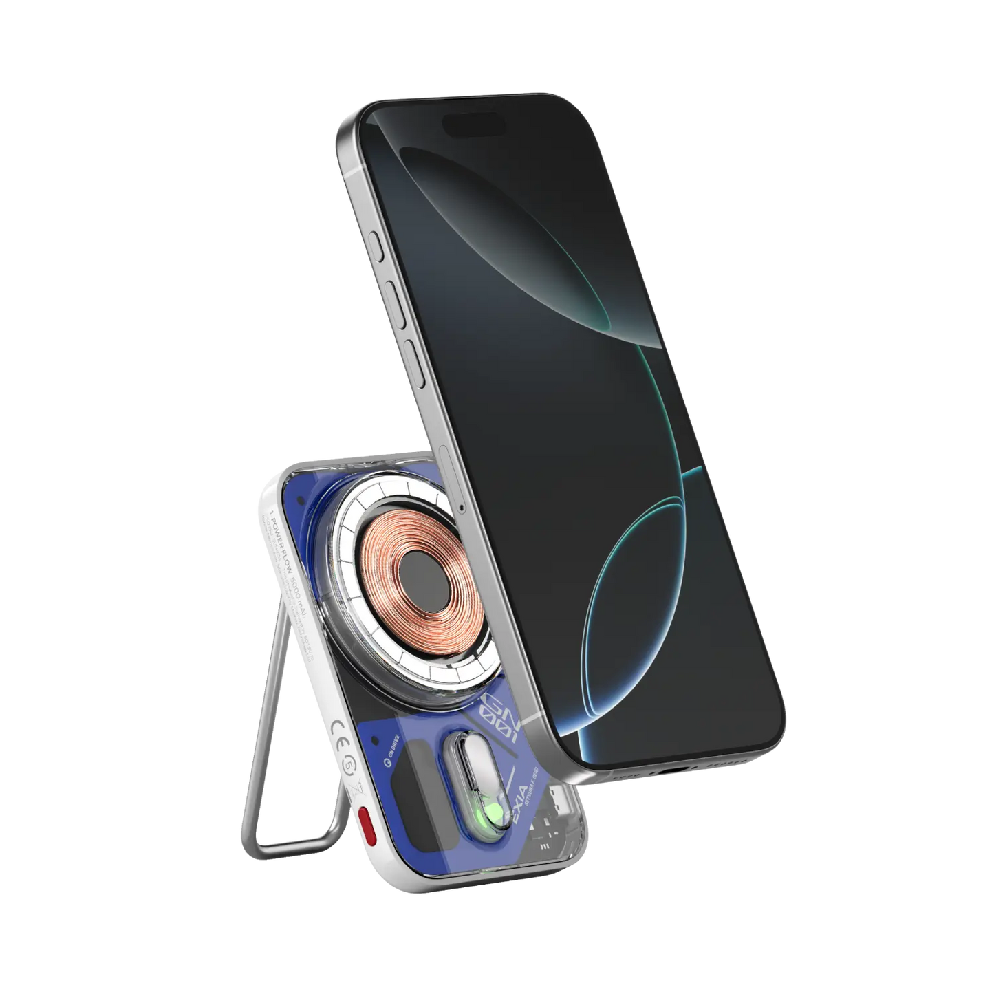 1-Power Flow Wireless Power Bank 5000mAh - Limited Edition