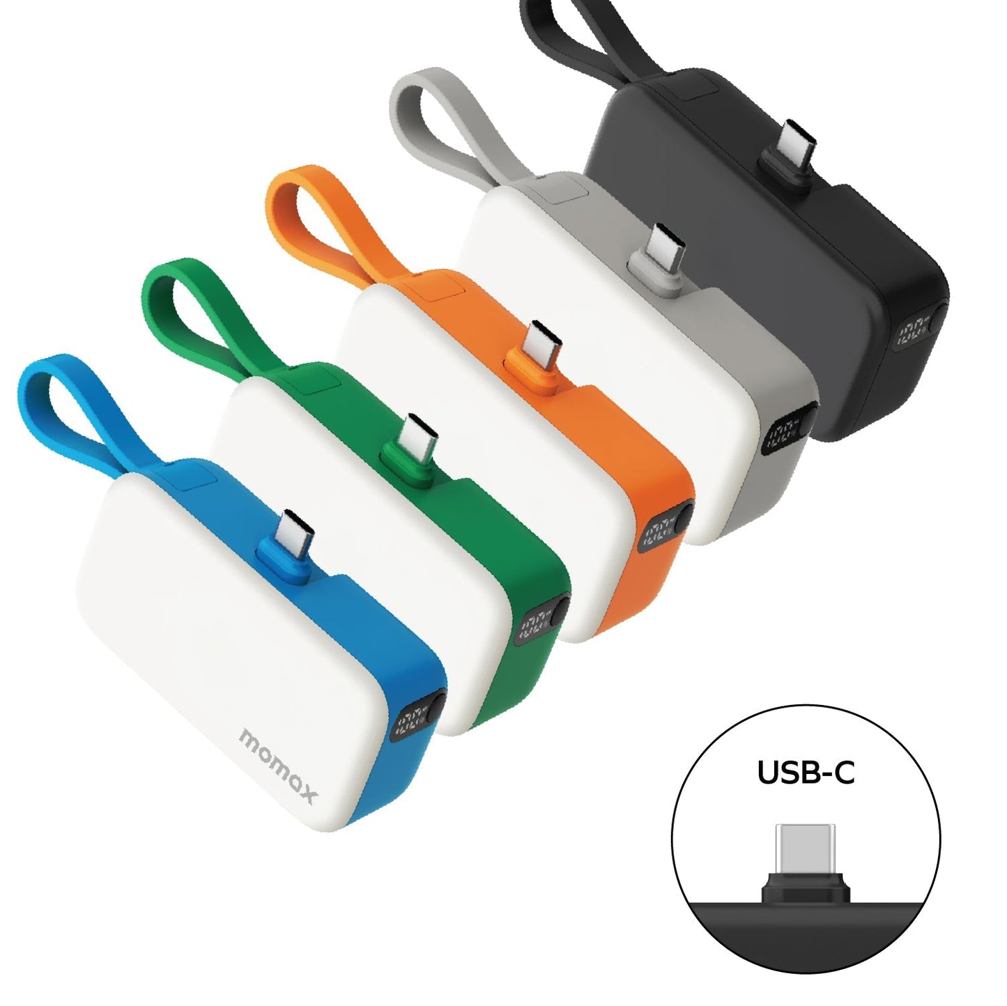 1-Power Mini 3-in-1 Power Bank 5000mAh