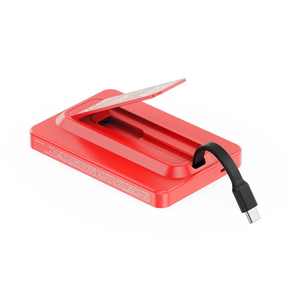 1-Power X Pro Magnetic Wireless Power Bank 5000mAh With Built-In USB-C Cable - Limited Edition