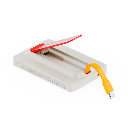 1-Power X Pro Magnetic Wireless Power Bank 5000mAh With Built-In USB-C Cable - Limited Edition