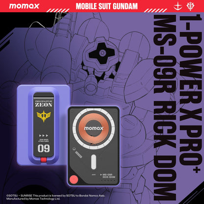 1-Power X Pro+ Magnetic Wireless Power Bank 10000mAh With Built-In USB-C Cable - Limited Edition