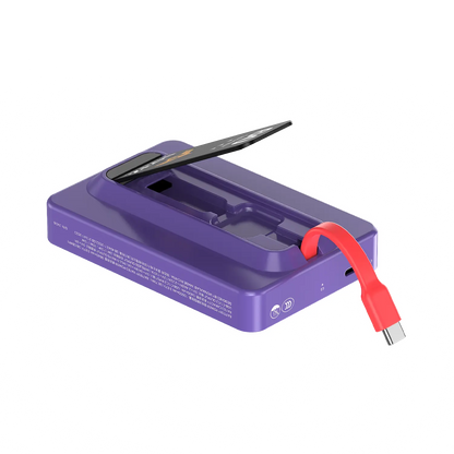 1-Power X Pro+ Magnetic Wireless Power Bank 10000mAh With Built-In USB-C Cable - Limited Edition