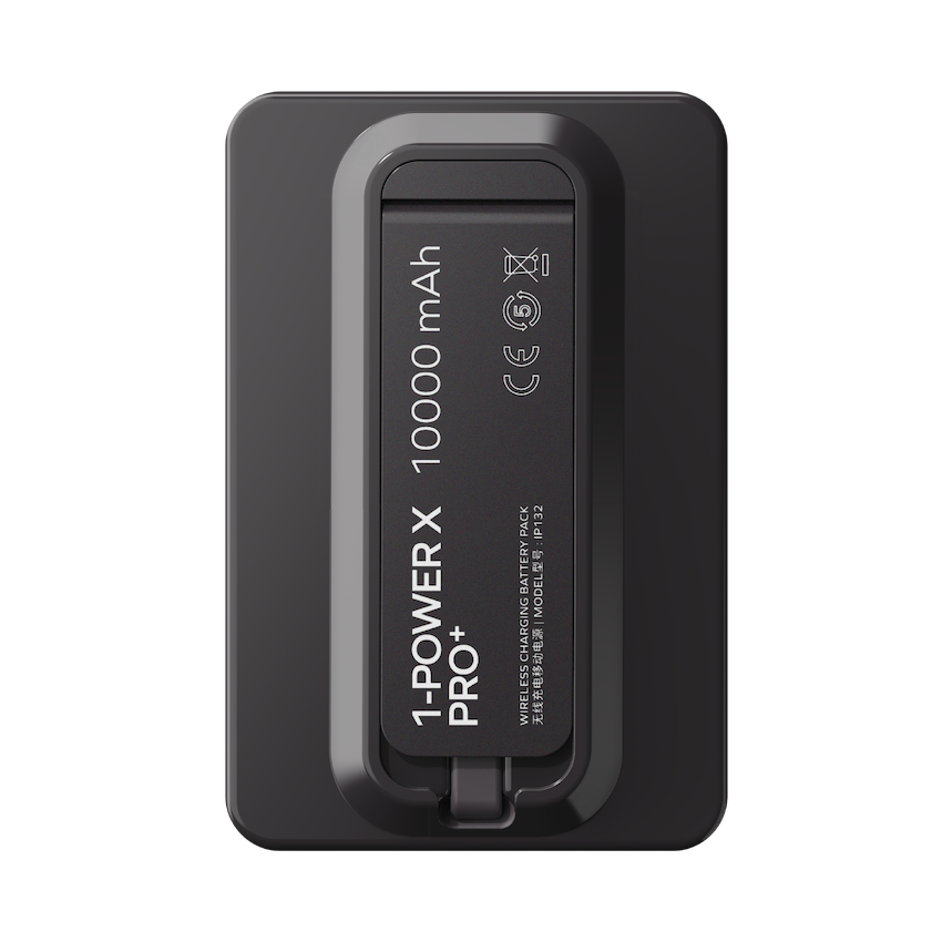 1-Power X Pro+ Magnetic Wireless Power Bank 10000mAh With Built-In USB-C Cable