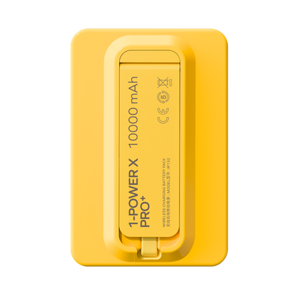 1-Power X Pro+ Magnetic Wireless Power Bank 10000mAh With Built-In USB-C Cable