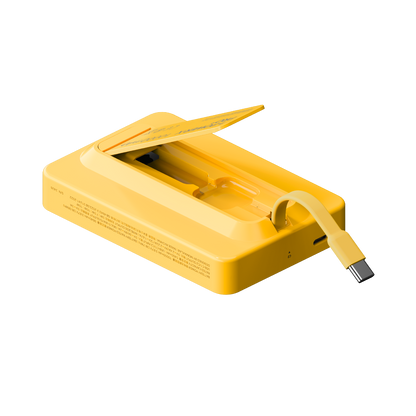 1-Power X Pro+ Magnetic Wireless Power Bank 10000mAh With Built-In USB-C Cable