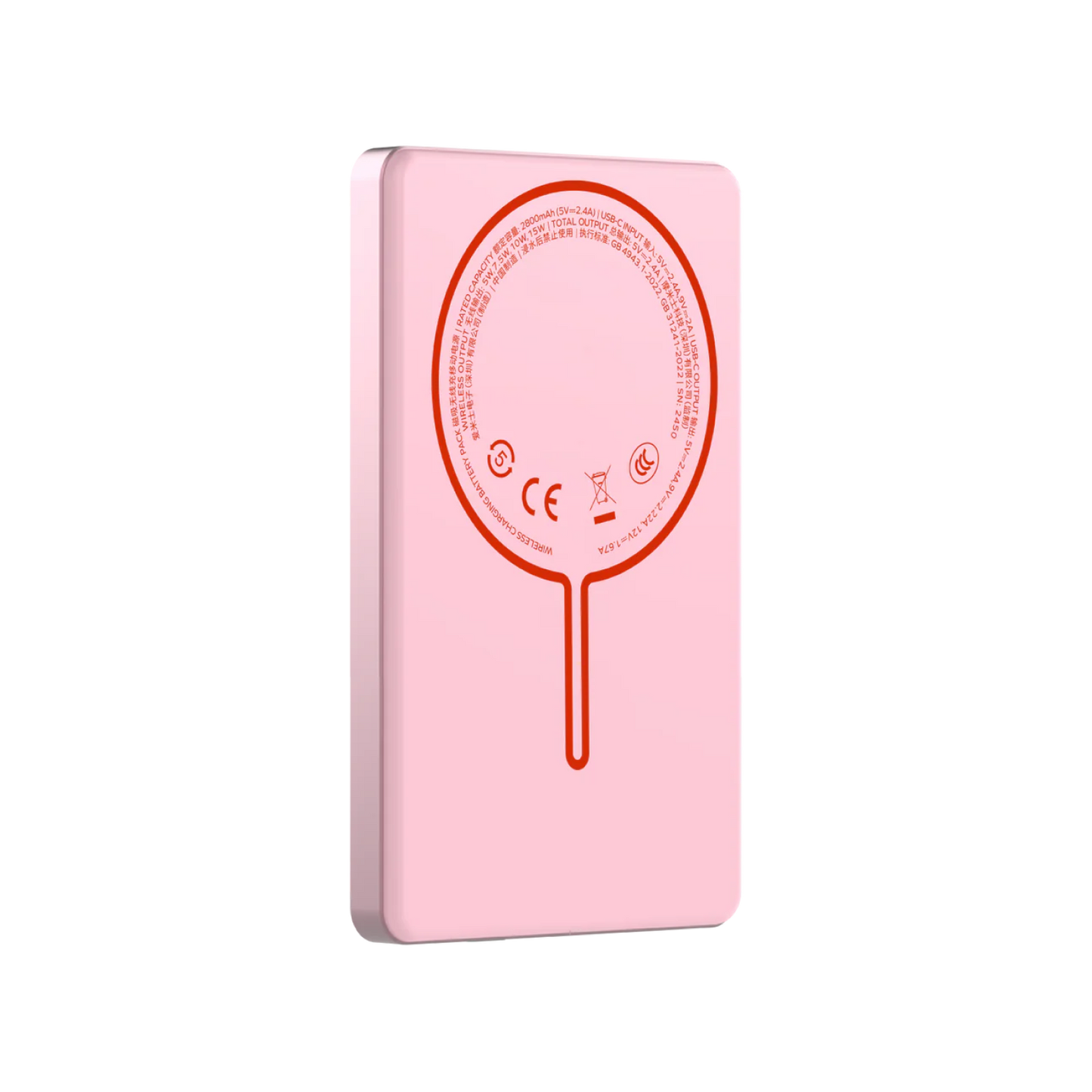 1-Power Pass Magnetic Wireless Power Bank 5000mAh