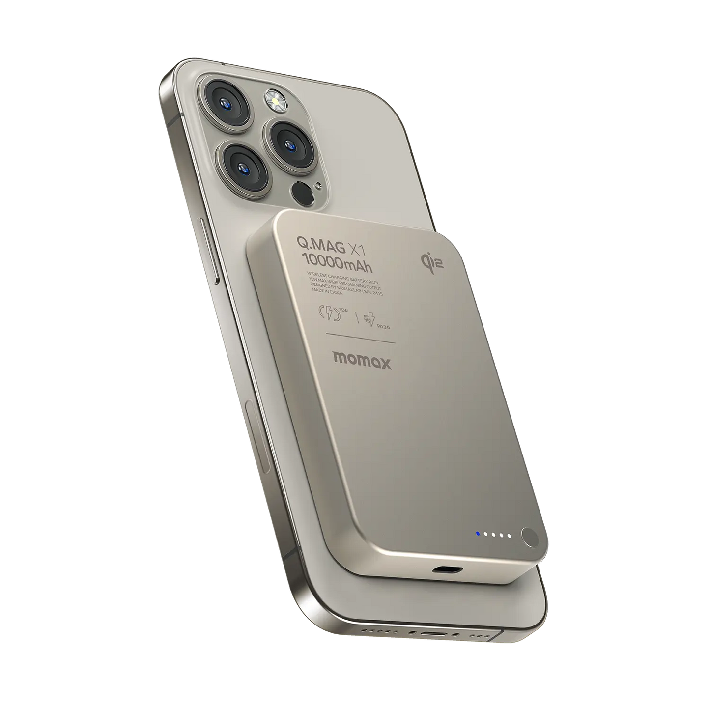 Q.Mag X1 Qi2 Magnetic Wireless Power Bank 10000mAh - Gen 2