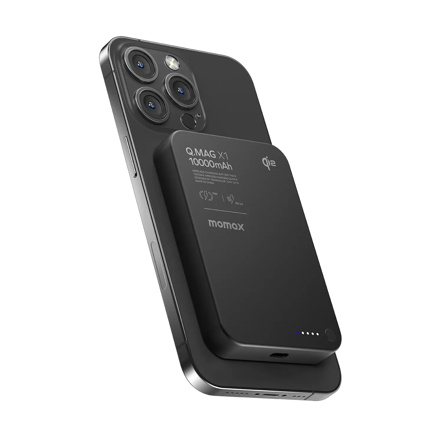 Q.Mag X1 Qi2 Magnetic Wireless Power Bank 10000mAh - Gen 2