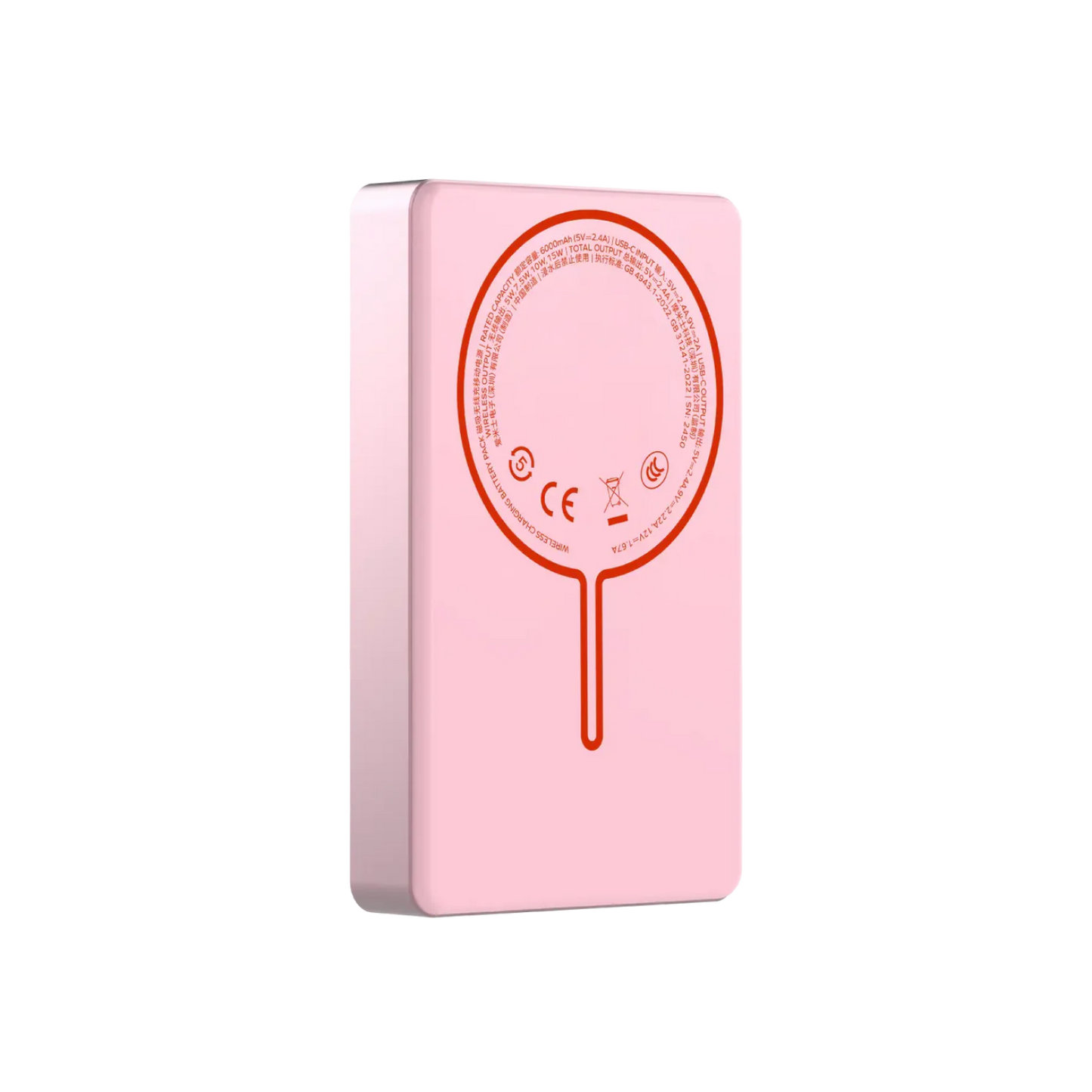 1-Power Pass Magnetic Wireless Power Bank 10000mAh