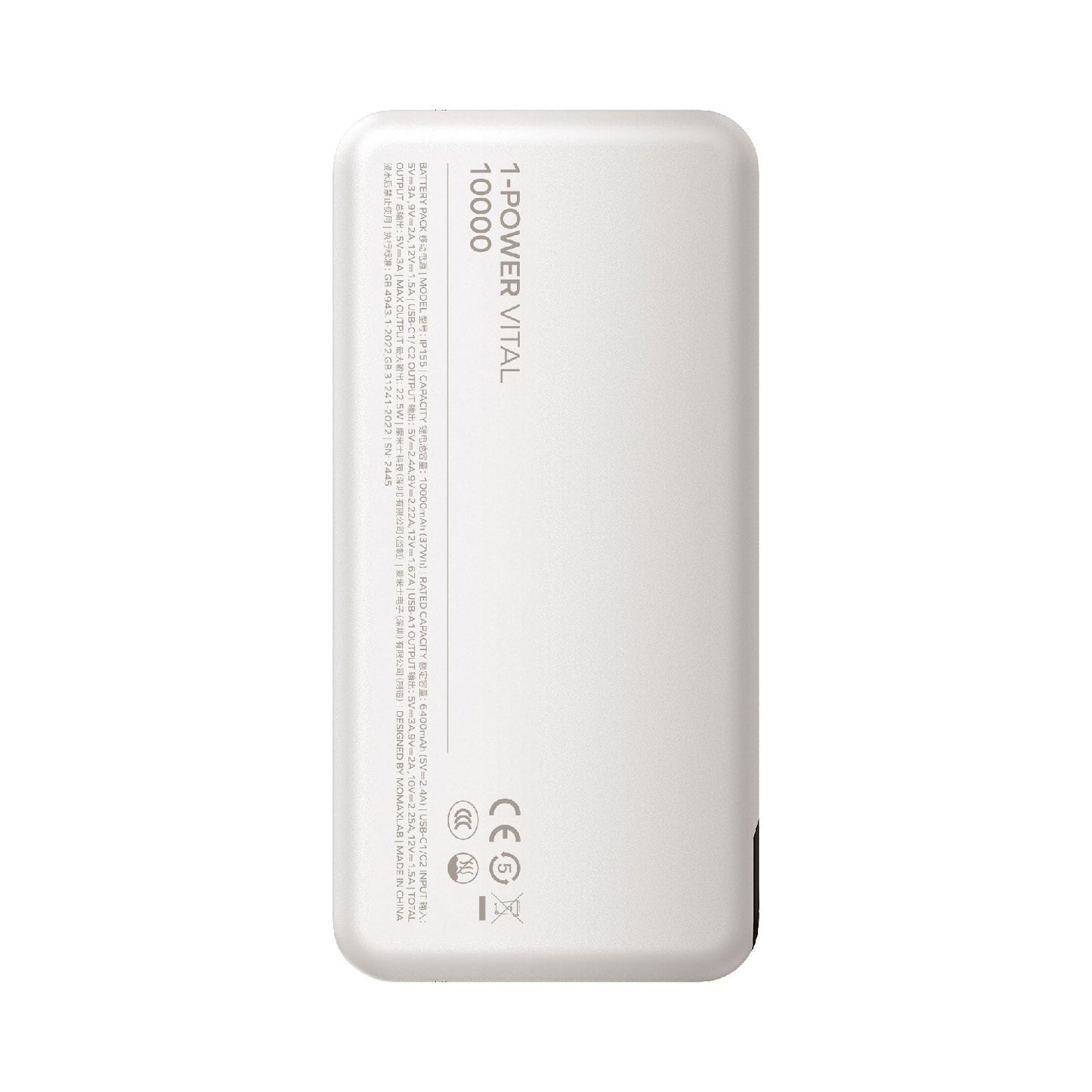 1-Power Vital Power Bank 10000mAh