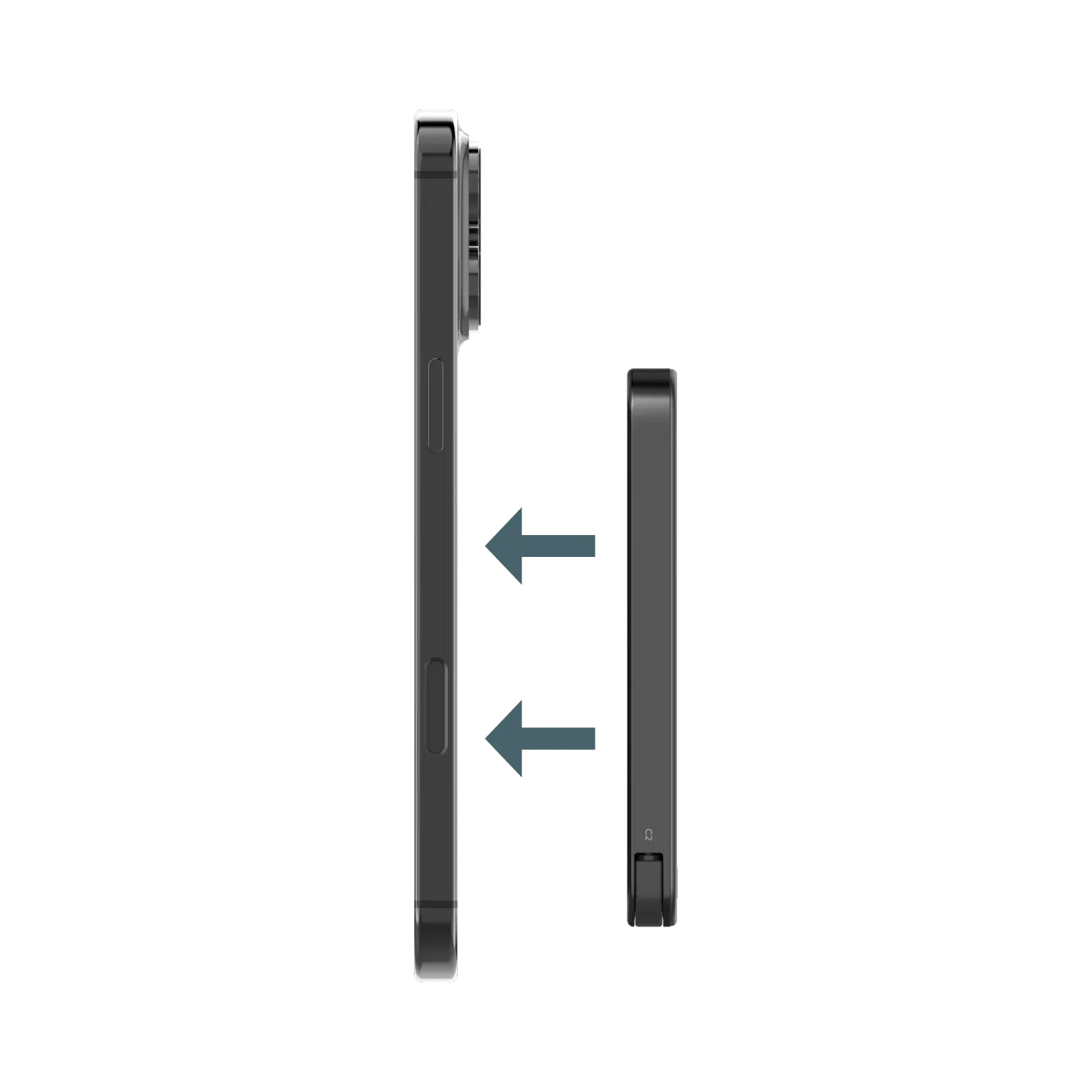 1-Power F.Pass⁺ 5000mAh Magnetic Battery Pack with Built-in Cable
