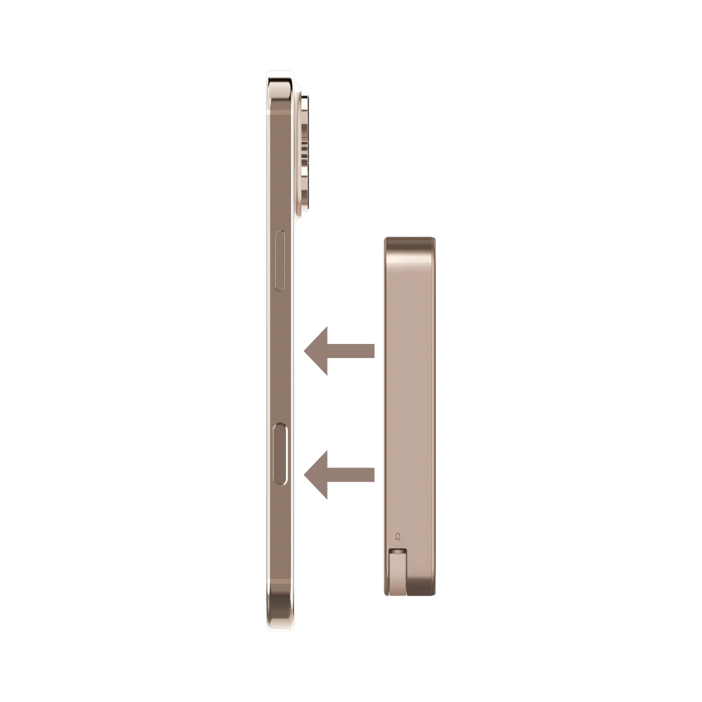 1-Power F.Pass⁺ 10000mAh Magnetic Battery Pack with Built-in Cable