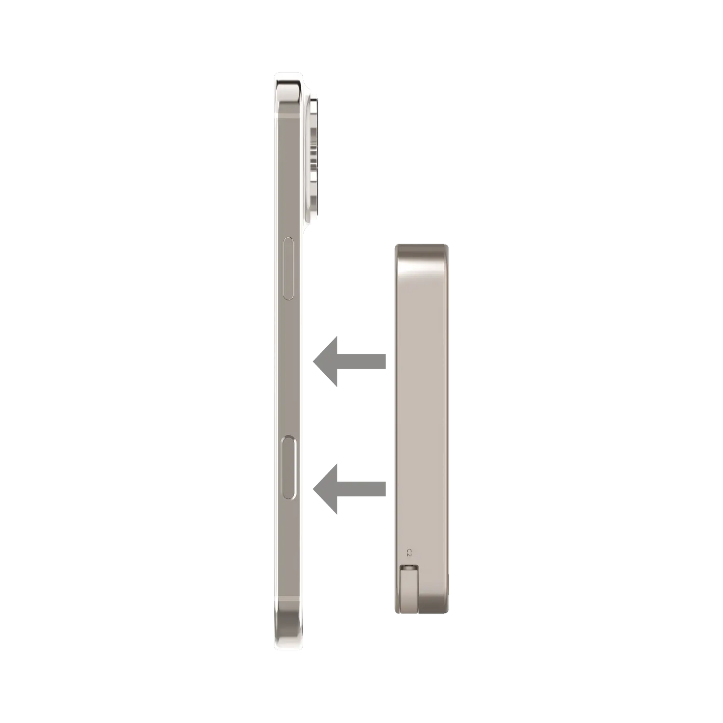 1-Power F.Pass⁺ 10000mAh Magnetic Battery Pack with Built-in Cable