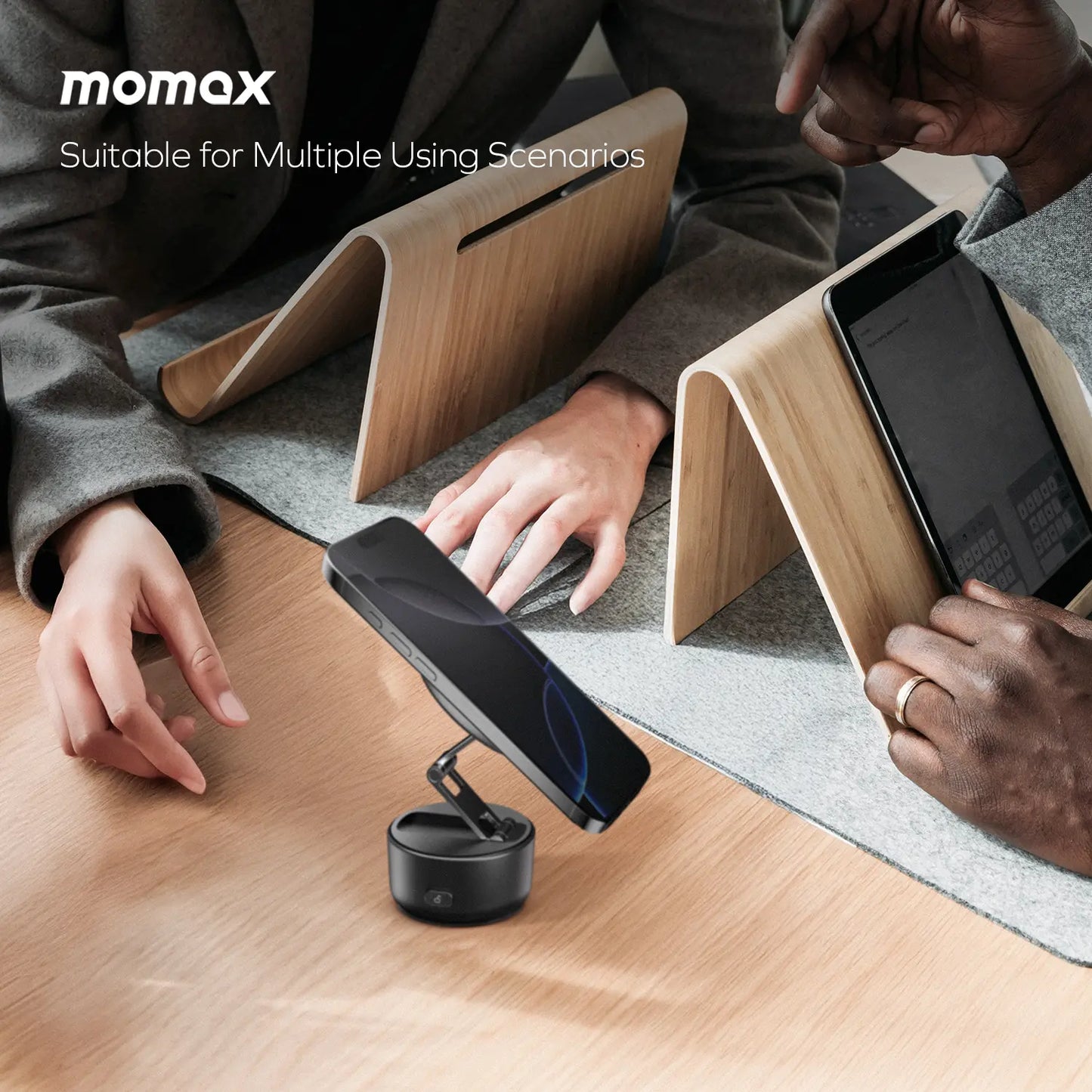 1-Snap Go Auto Suction Magnetic Phone Stand