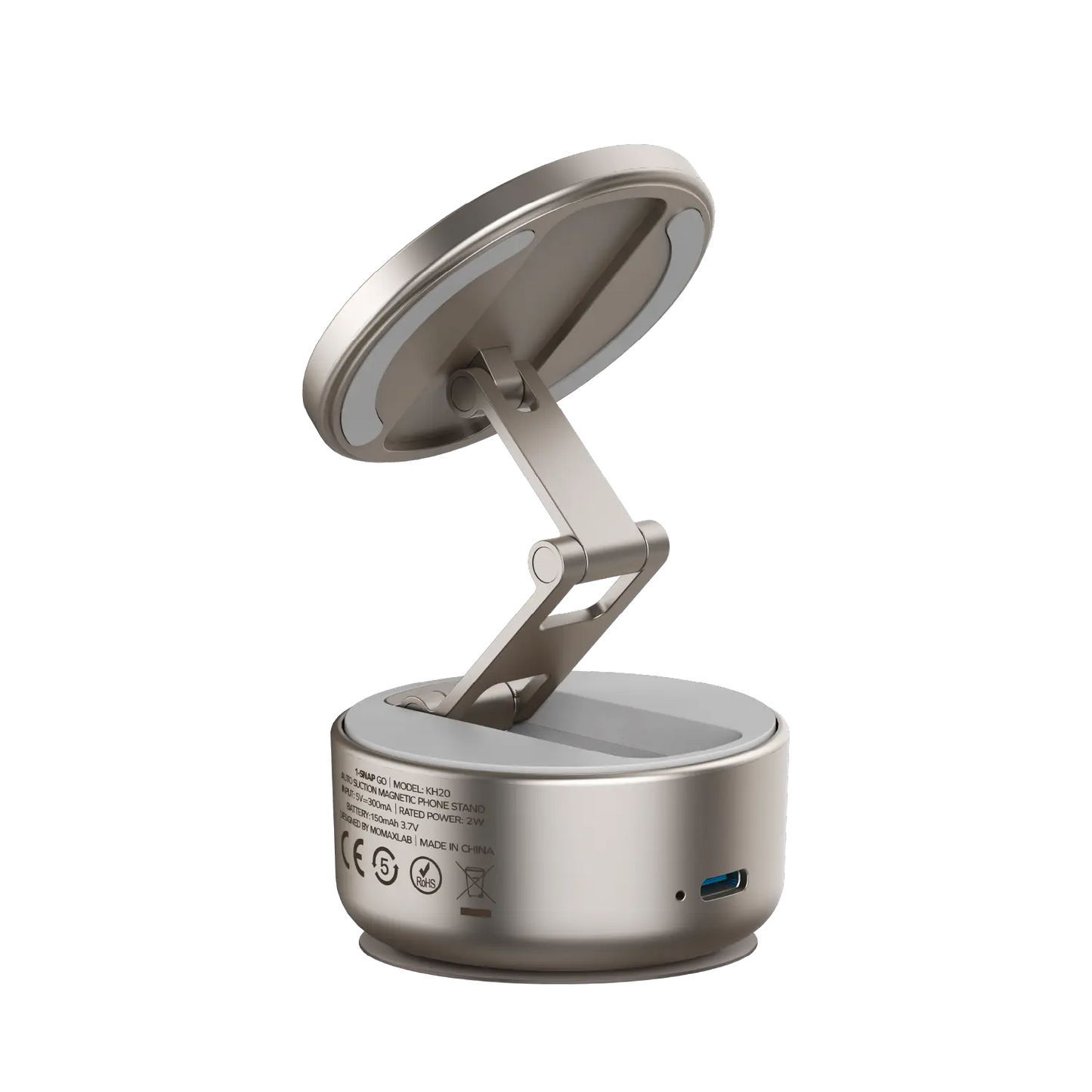 1-Snap Go Auto Suction Magnetic Phone Stand