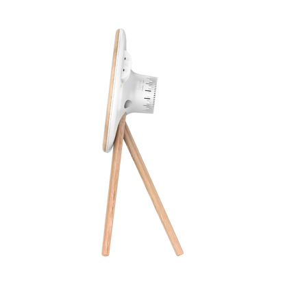 Cymbal Multifunctional Foldable Smart Table With Wireless Charging, Speakers, USB-C Ports, and LED Lighting Effects