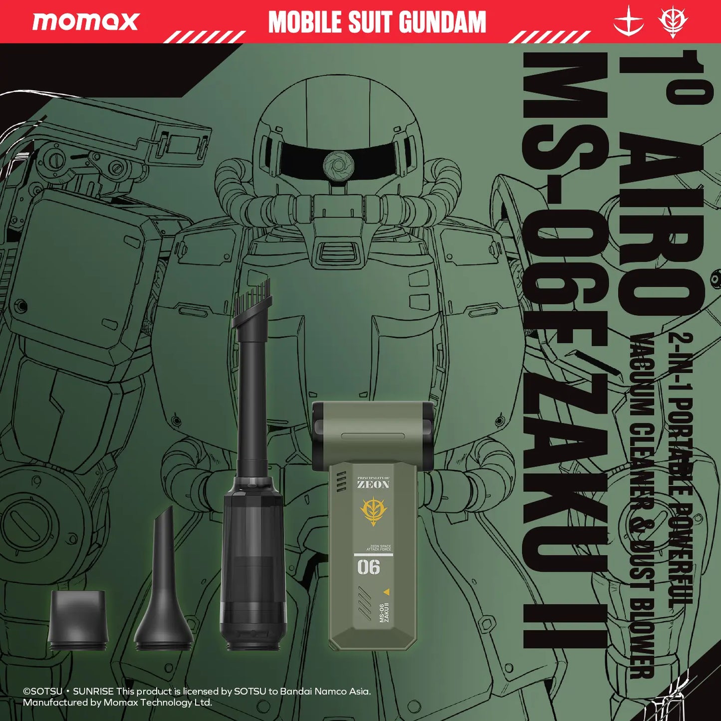 1° Airo 2-in-1 Portable Powerful Vacuum Cleaner and Dust Blower - Limited Edition