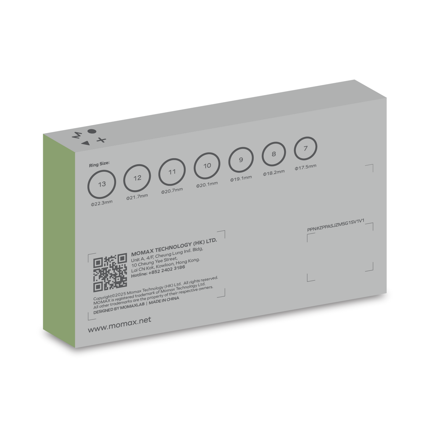 1-Sense Smart Ring Sizing Kit