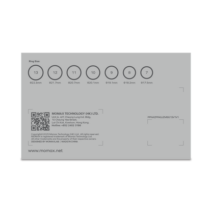 1-Sense Smart Ring Sizing Kit