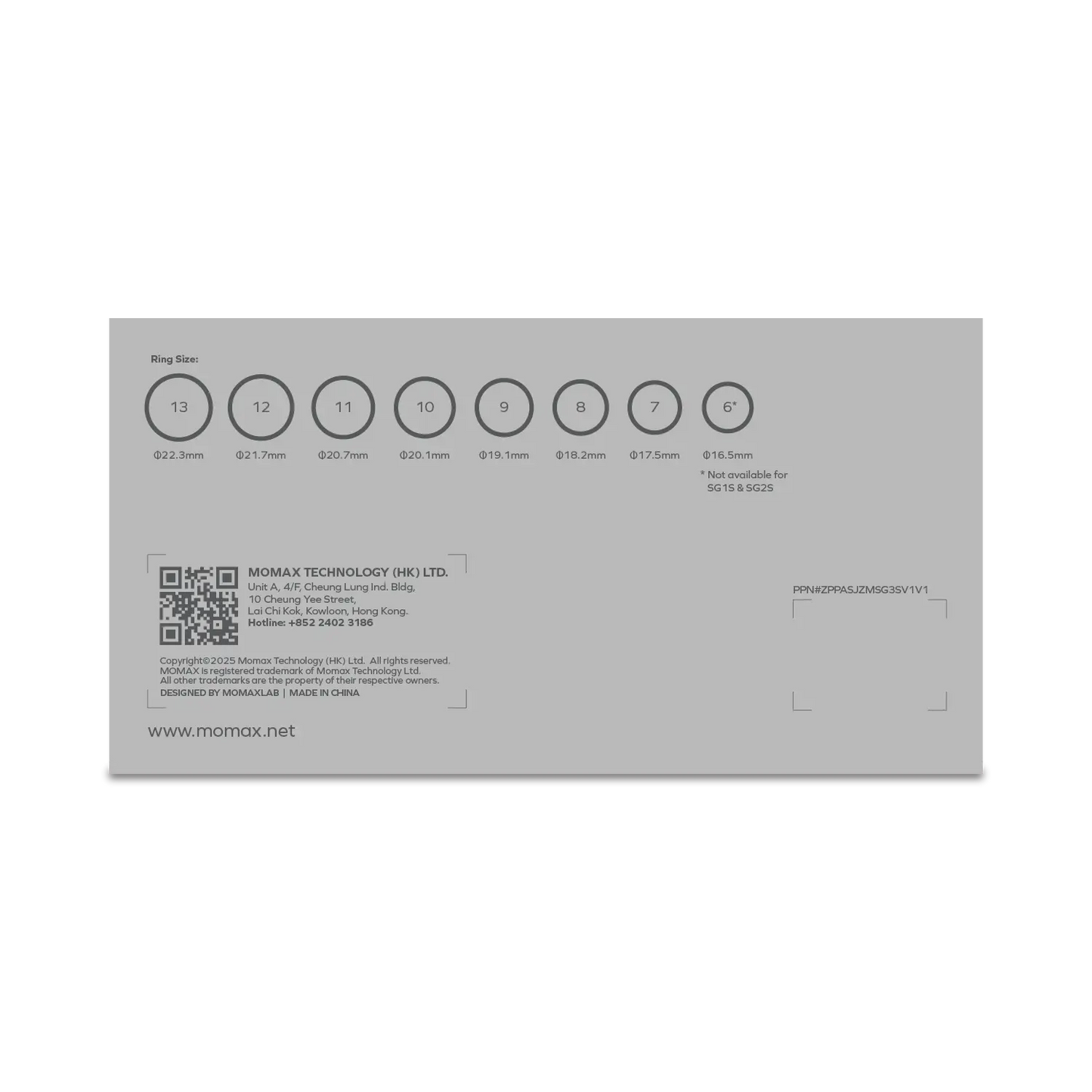 Smart Ring Sizing Kit