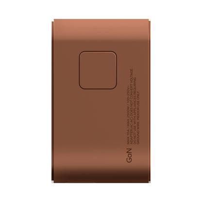 1-World+ 3-Port Travel GaN Charger With Built-in USB-C Cable 70W