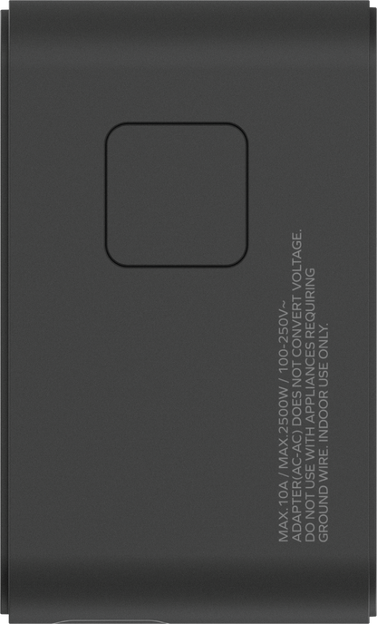 1-World+ 3-Port Travel GaN Charger With Built-in USB-C Cable 70W