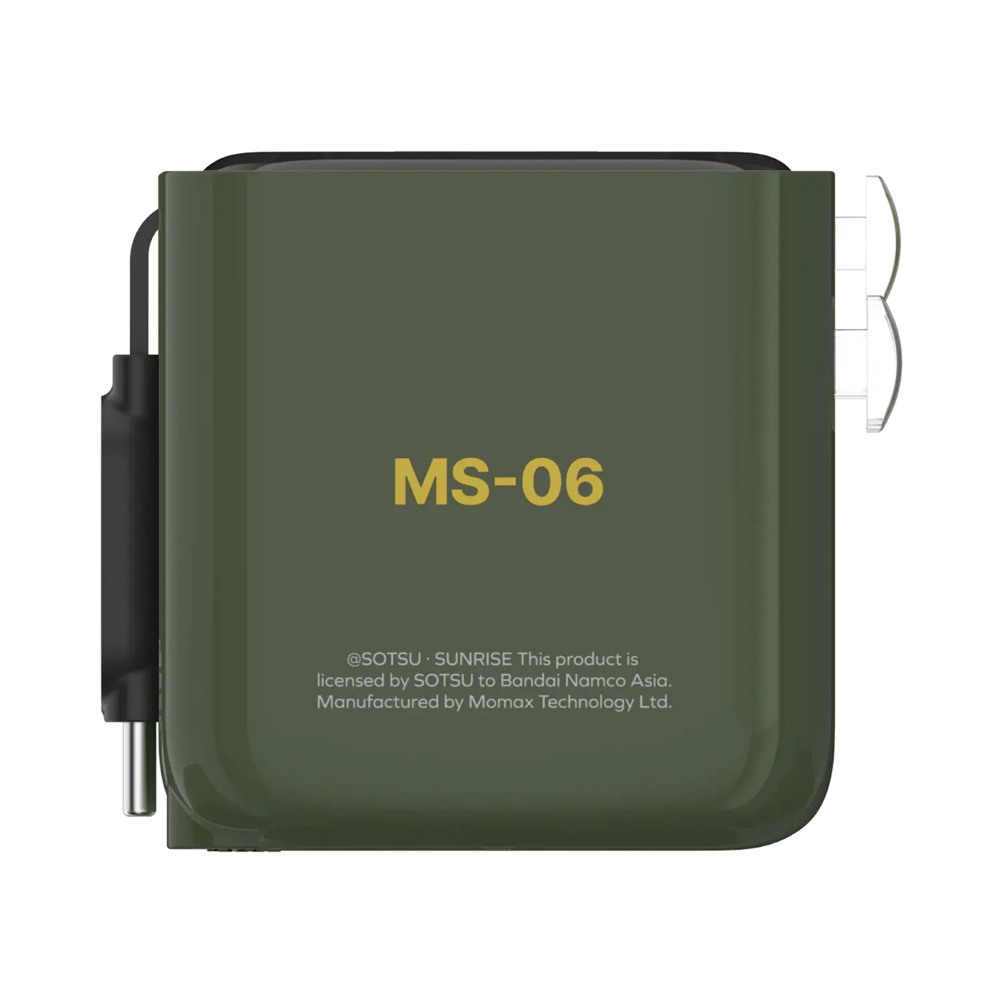 1-World+ Flow 4-Port Travel Charger With Built-In USB-C Cable 35W - Limited Edition