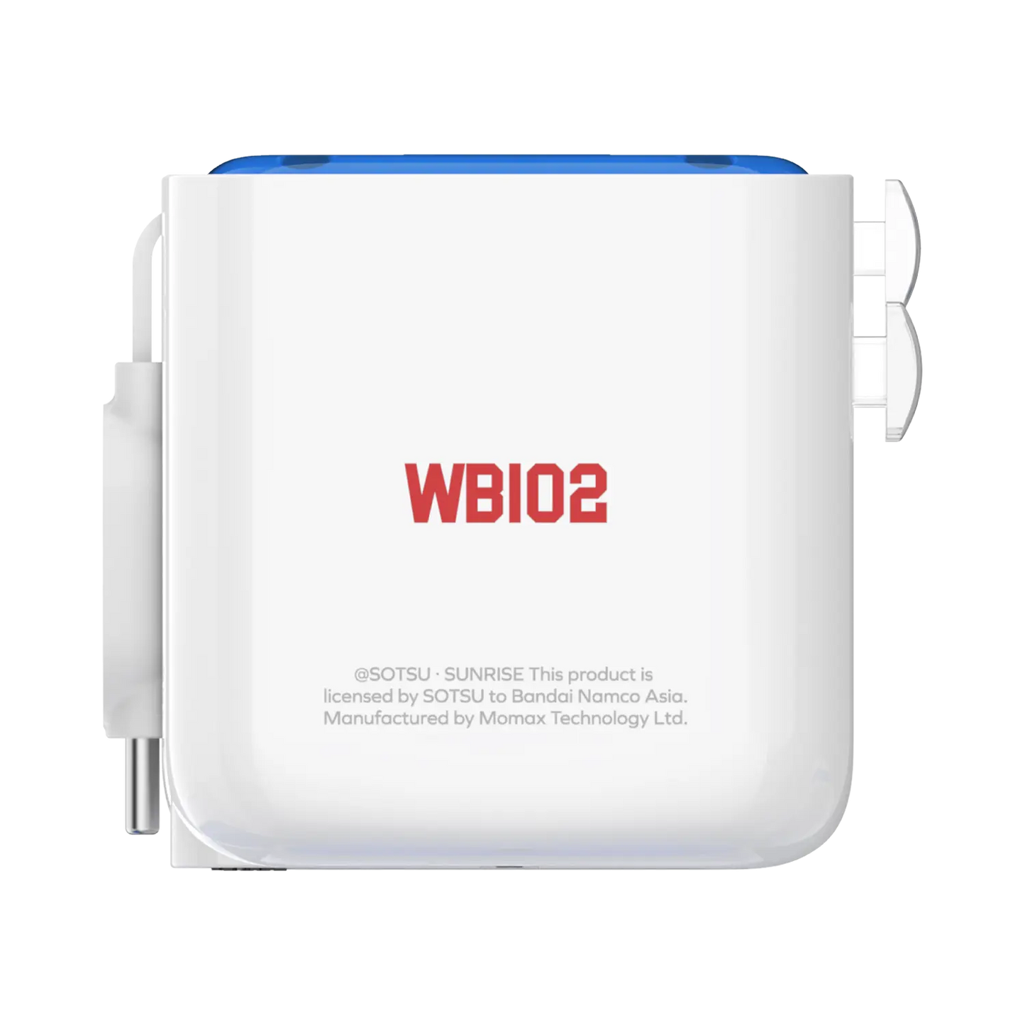 1-World+ Flow 4-Port Travel Charger With Built-In USB-C Cable 35W - Limited Edition