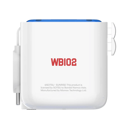 1-World+ Flow 4-Port Travel Charger With Built-In USB-C Cable 35W - Limited Edition