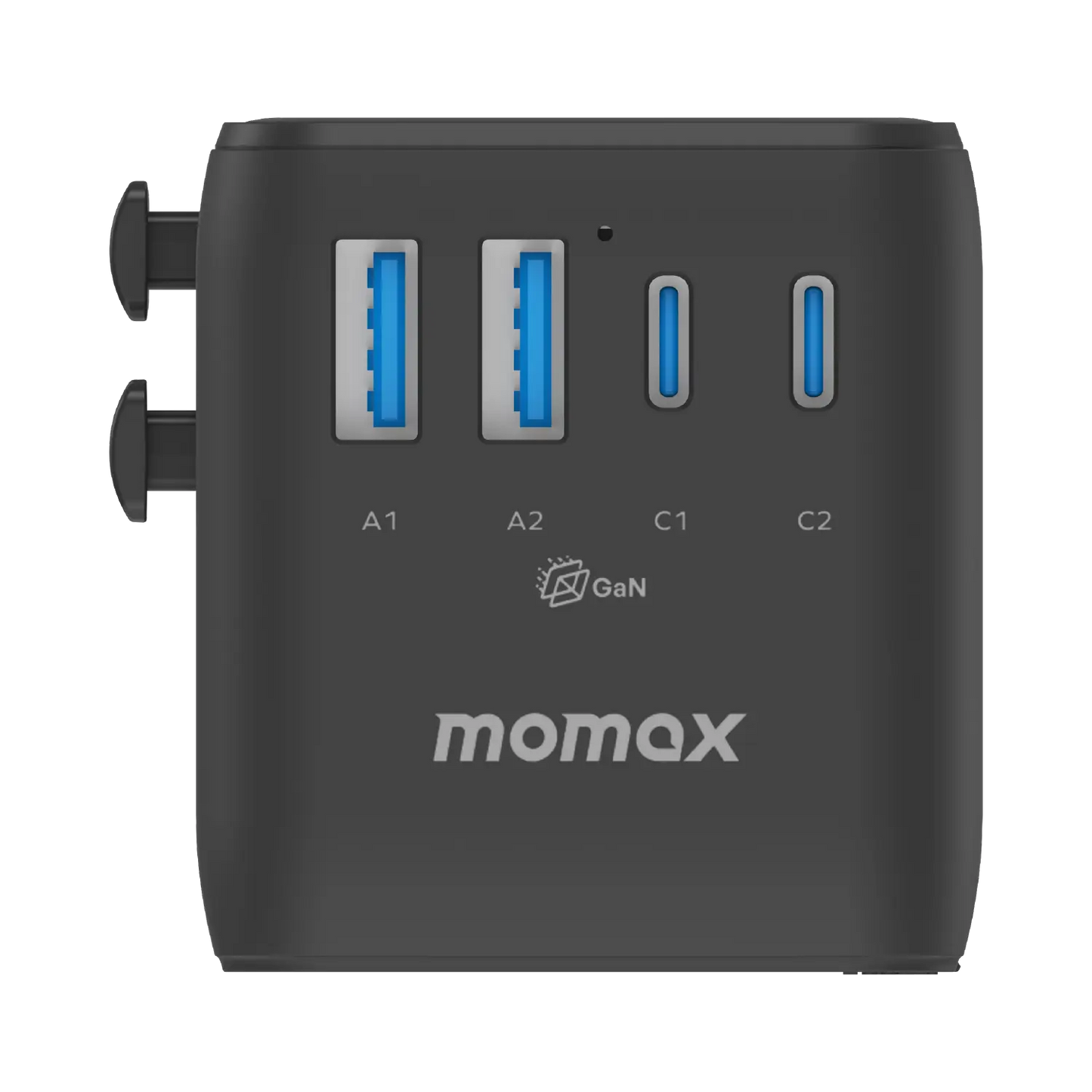 1-World² 5-Port Mini Travel GaN Charger 35W with Dual AC