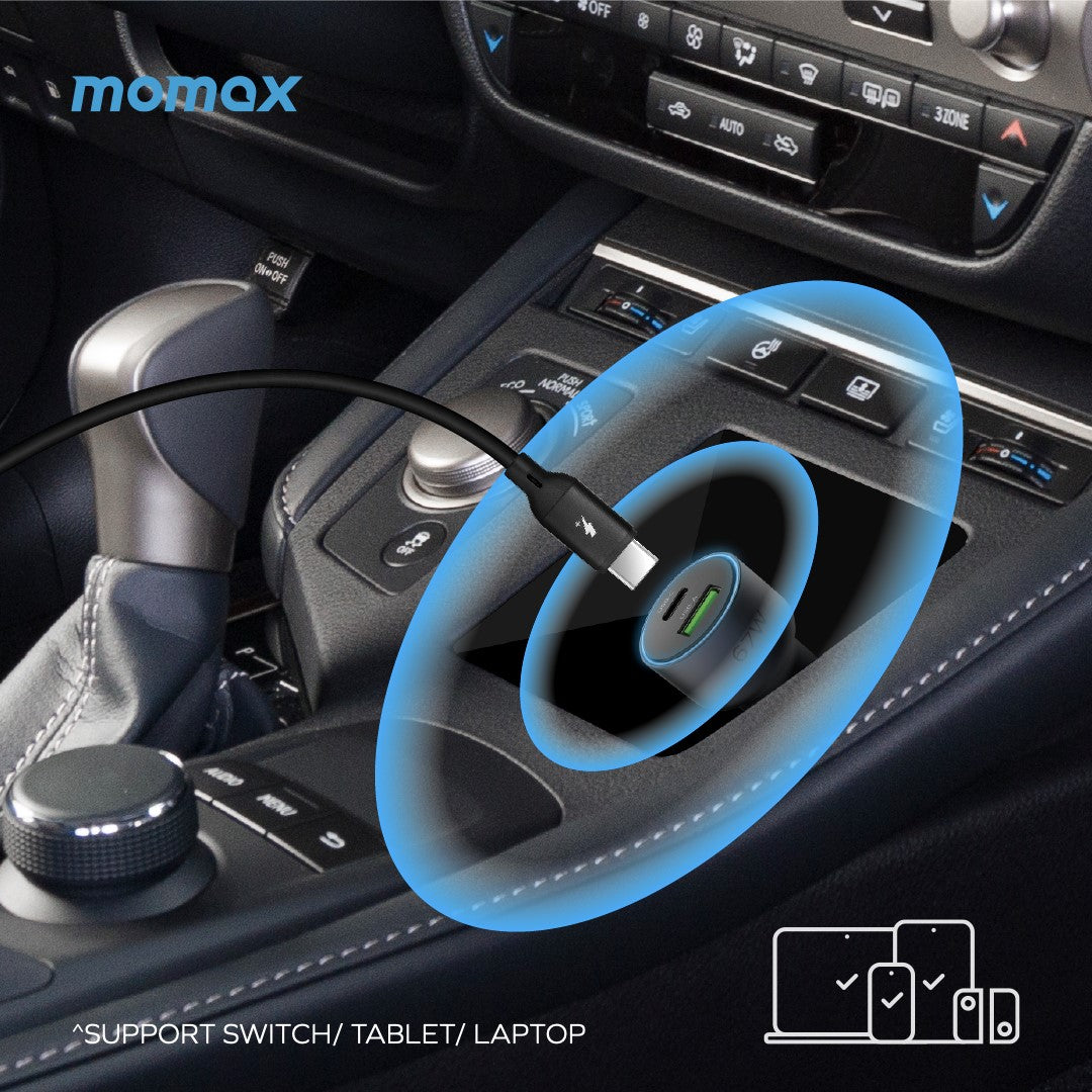 MoVe Dual Port Car Charger 67W