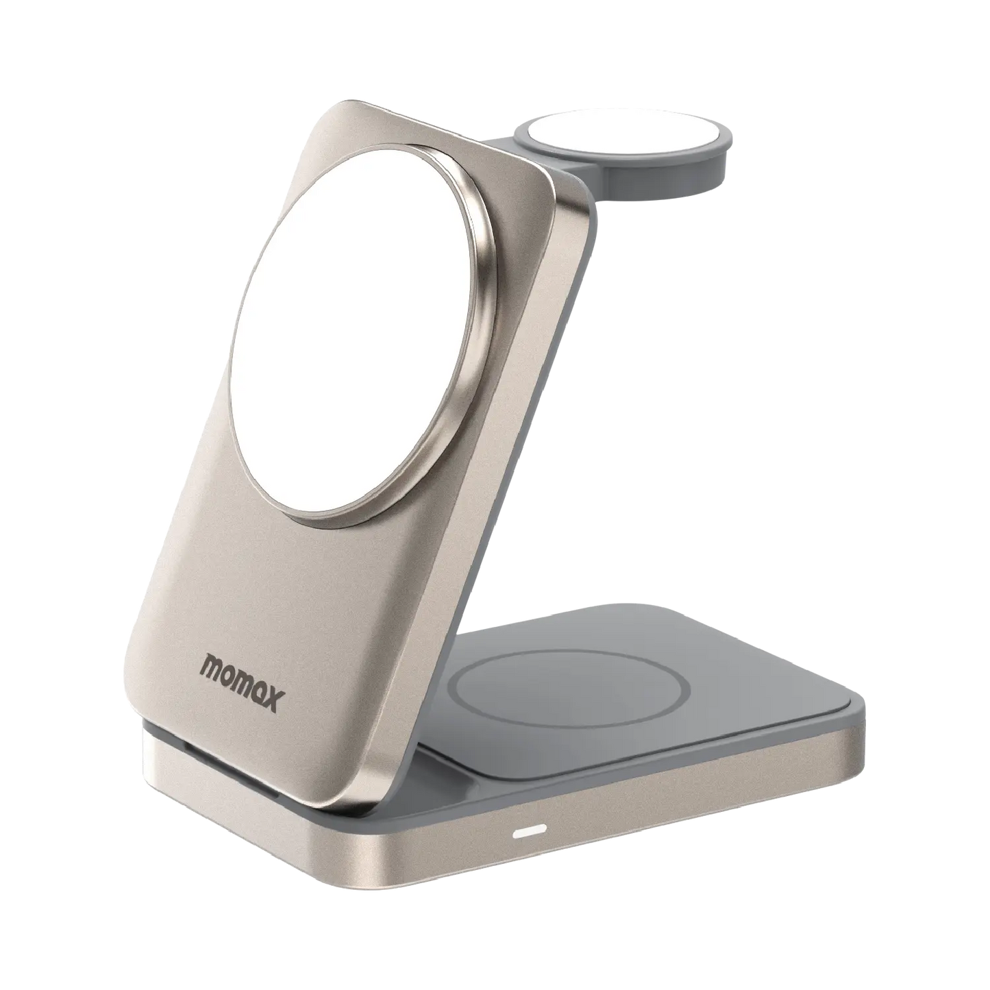 1-Charge Q.Port 3-in-1 Foldable Qi2 15W Magnetic Wireless Charging Stand