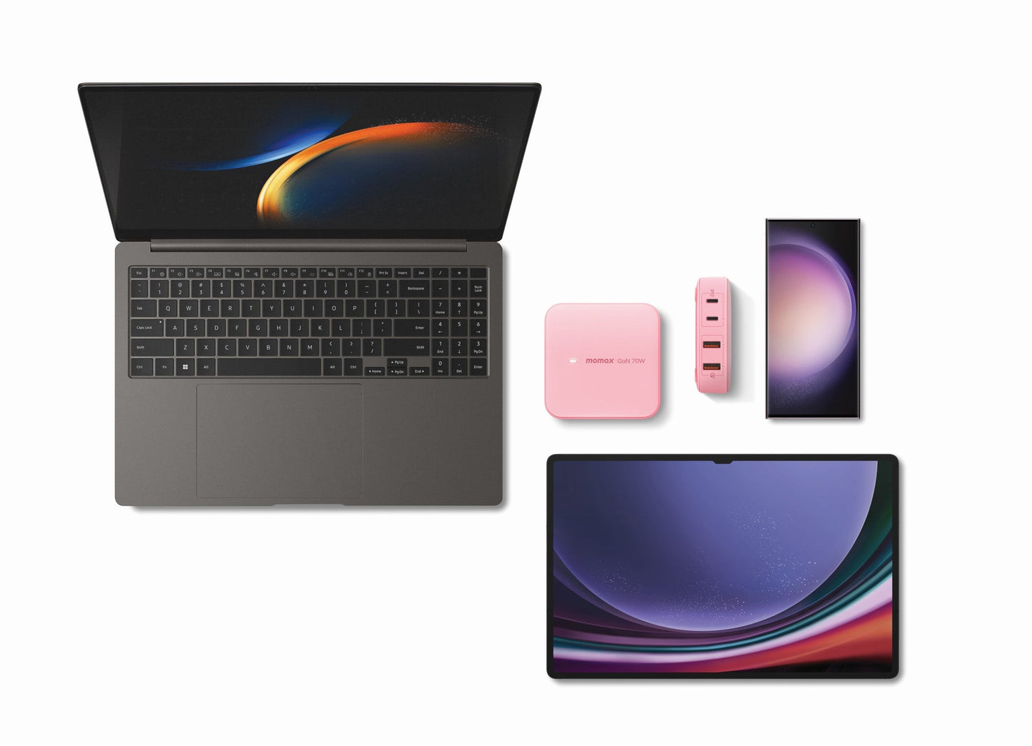 OnePlug 4-Port Desktop GaN Charger 70W