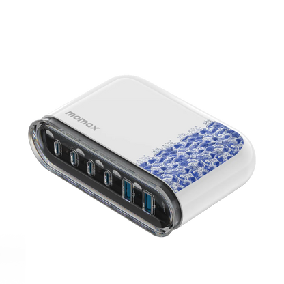 1-Charge Flow+ 6-Port GaN Charger 120W - Yuet Tung
