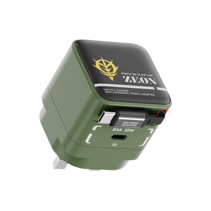 1-Charge+ 1-Port GaN Charger With Built-In USB-C Cable 35W - Limited Edition