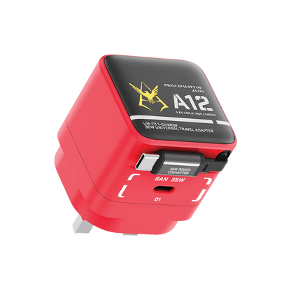 1-Charge+ 1-Port GaN Charger With Built-In USB-C Cable 35W - Limited Edition