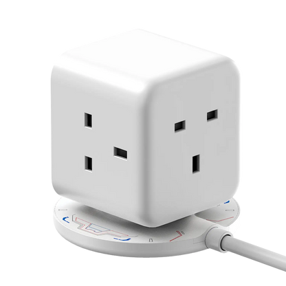 1-Charge Work Flow 3-Outlet GaN Power Cube 30W with USB Ports - Limited Edition