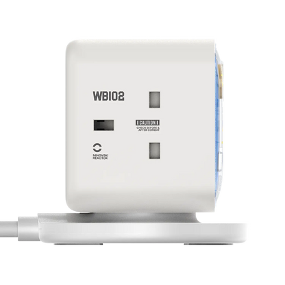 1-Charge Work Flow 3-Outlet GaN Power Cube 30W with USB Ports - Limited Edition