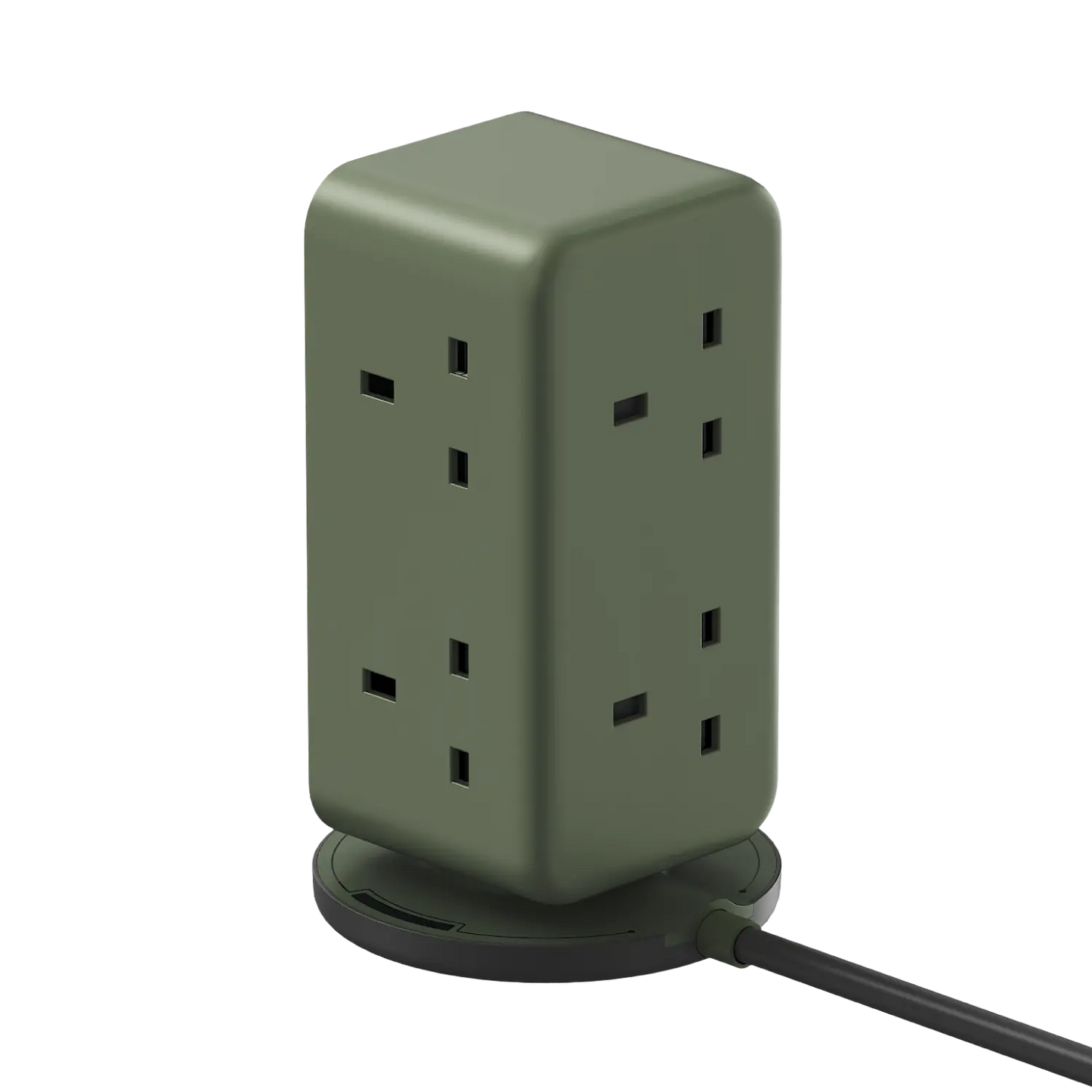 1-Charge Work Flow 6-Outlet GaN Power Tower 35W with USB Ports - Limited Edition