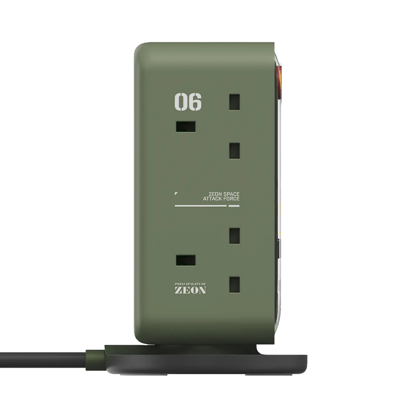 1-Charge Work Flow 6-Outlet GaN Power Tower 35W with USB Ports - Limited Edition