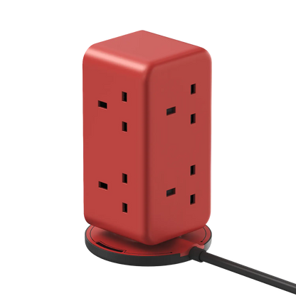 1-Charge Work Flow 6-Outlet GaN Power Tower 35W with USB Ports - Limited Edition