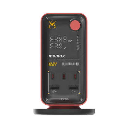 1-Charge Work Flow 6-Outlet GaN Power Tower 35W with USB Ports - Limited Edition