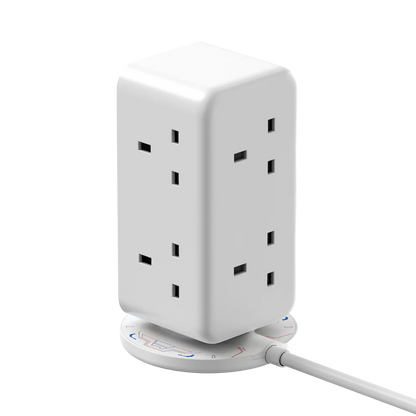 1-Charge Work Flow 6-Outlet GaN Power Tower 35W with USB Ports - Limited Edition