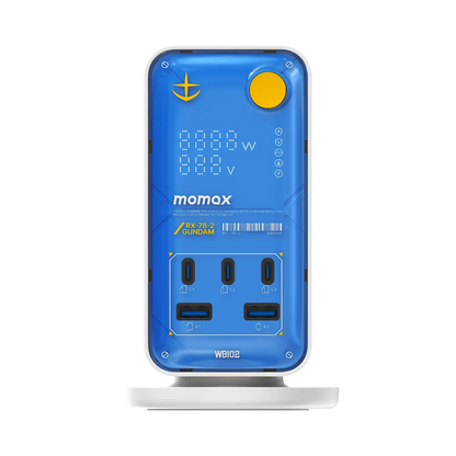 1-Charge Work Flow 6-Outlet GaN Power Tower 35W with USB Ports - Limited Edition