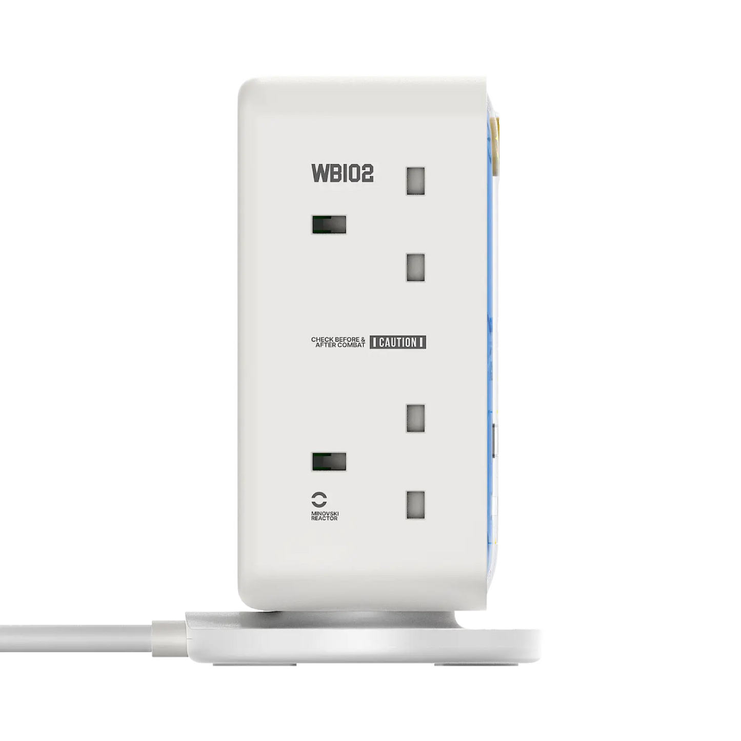 1-Charge Work Flow 6-Outlet GaN Power Tower 35W with USB Ports - Limited Edition