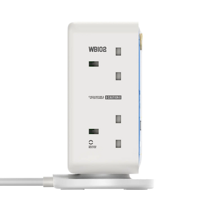 1-Charge Work Flow 6-Outlet GaN Power Tower 35W with USB Ports - Limited Edition